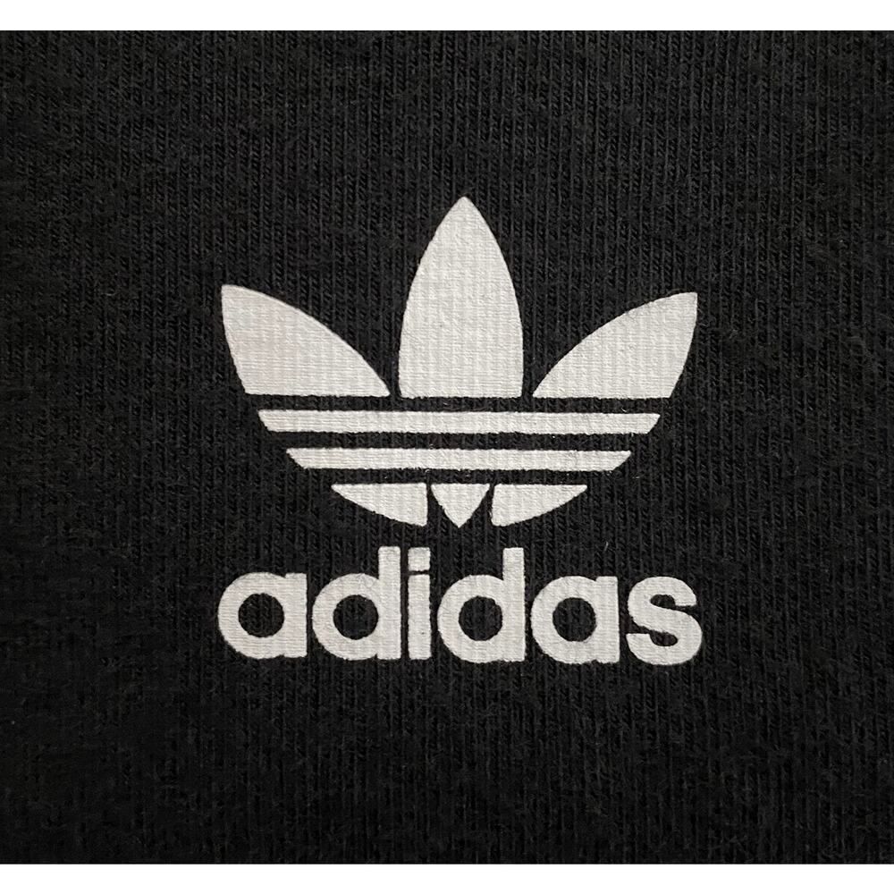 Adidas Women's Adicolor Essentials Trefoil Logo Leggings Black Stretch Cotton - Picture 6 of 9